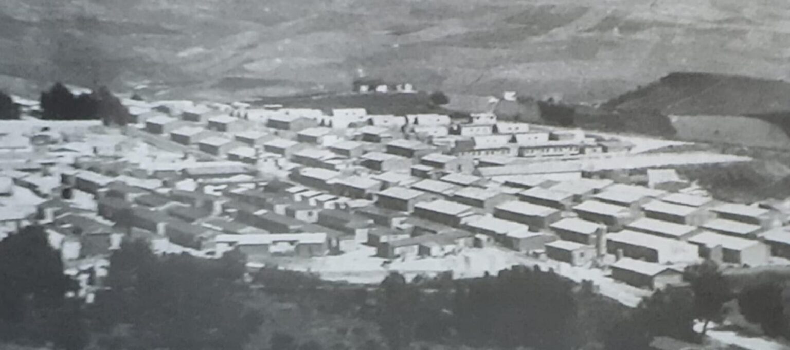Vista aerea del borgo